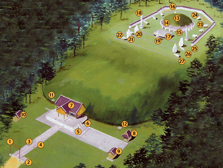 Layout Joseon Königsgrab